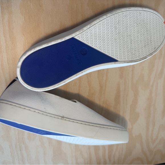 Rothy's Retired and rare “Unicorn” Pride rainbow Slip on sneakers - Picture 8 of 11